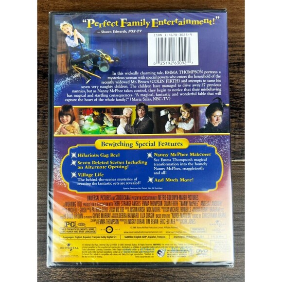 Nanny McPhee (DVD) Emma Thompson, Colin Firth - Brand New  Sealed! - Picture 2 of 2